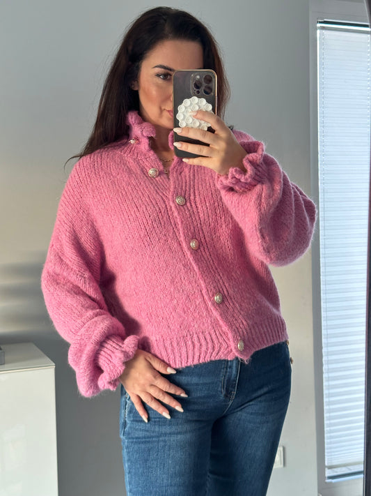 Oversize Strickjacke Tulip