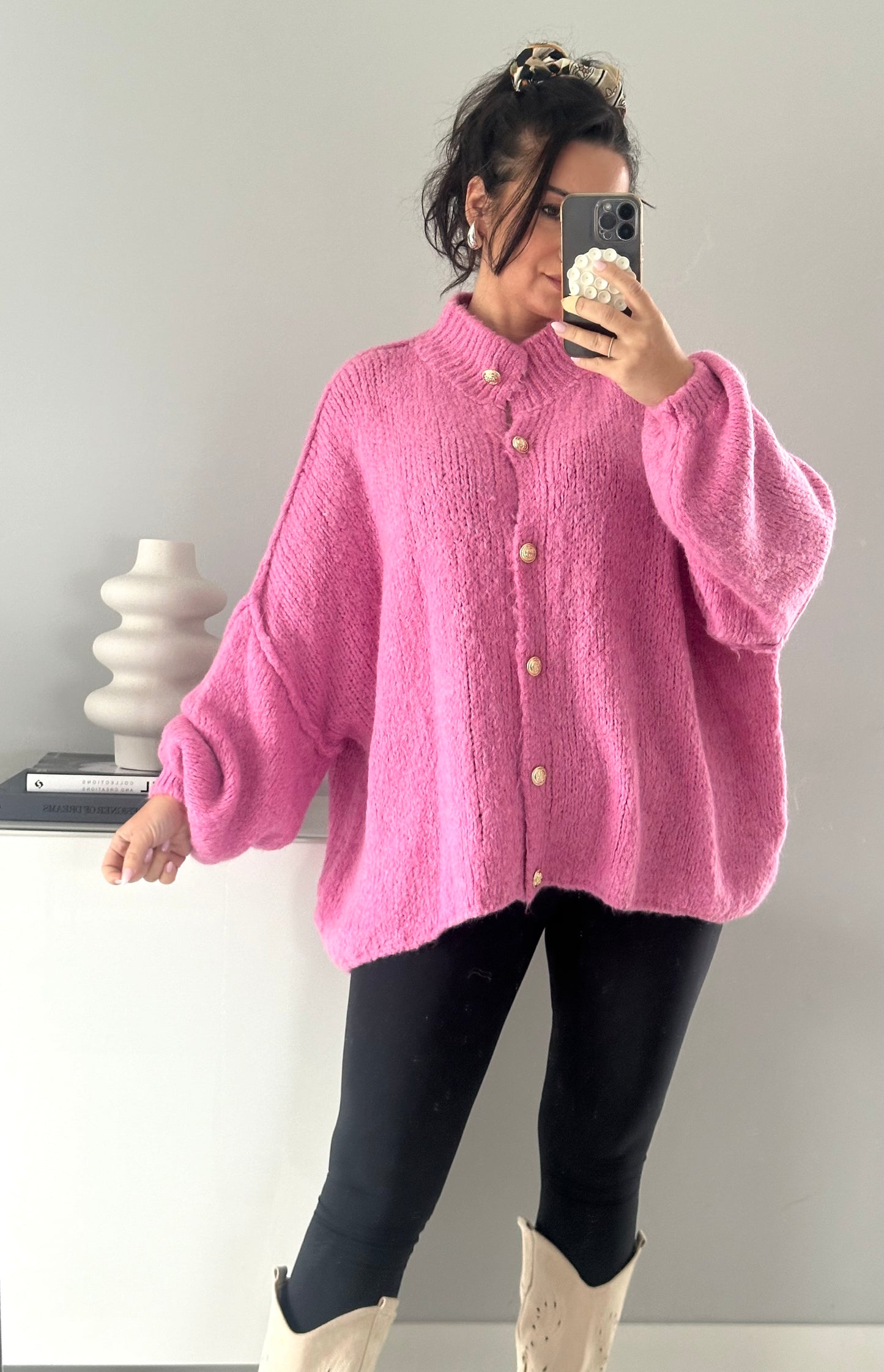 Oversize Strickjacke Tulin