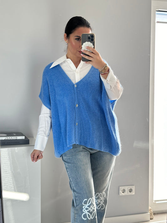 Oversize Mohair Weste