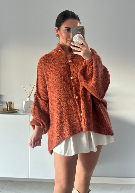 Oversize Strickjacke Tulin