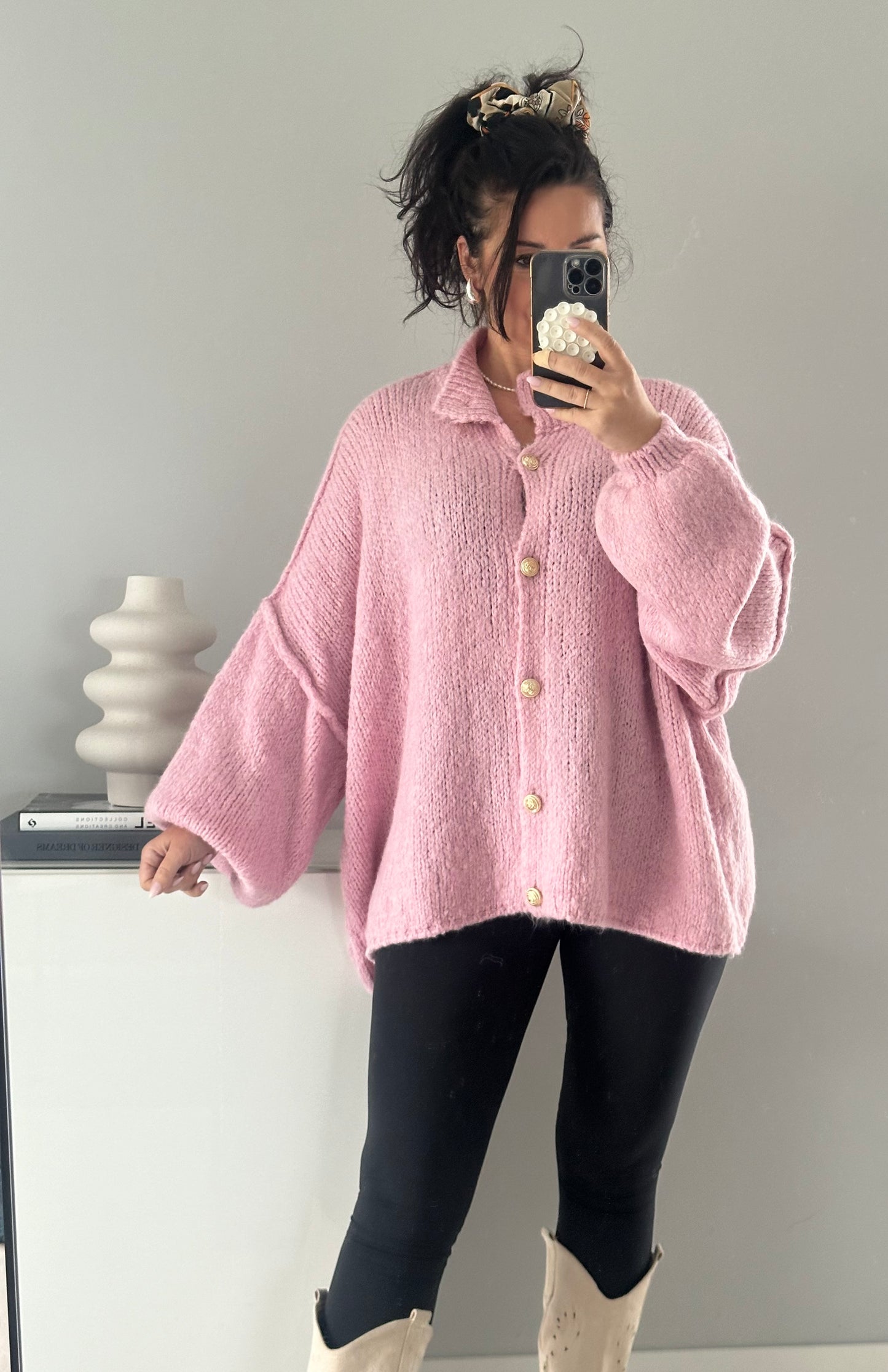 Oversize Strickjacke Tulin